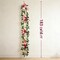 Spring Floral Garlands – Artificial Rose & Dahlia Flower Garland, Silk Floral Vine for Wedding, Mantle, Party, Table Centerpiece, Indoor & Outdoor Decor